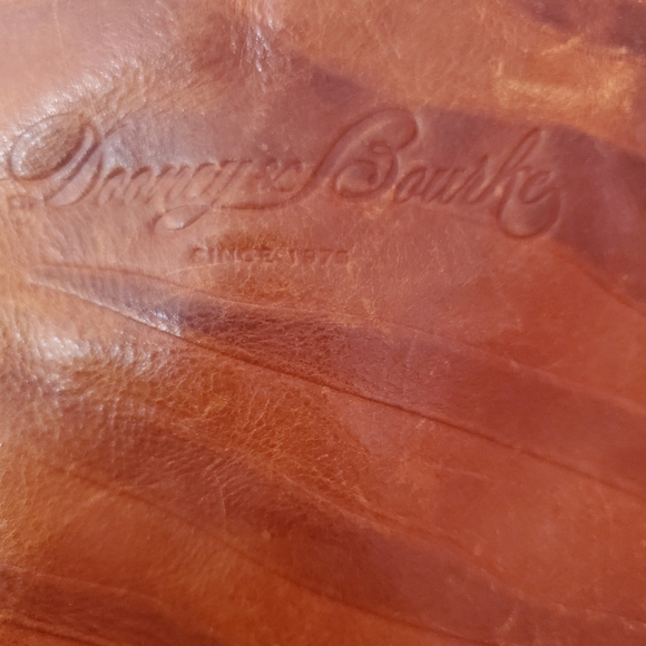 DOONEY AND BOURKE FLOURENTINE VACHETTA LARGE KEATHER BAG - Picture 3 of 7